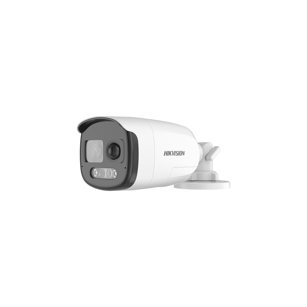 Camera AnalogHD ColorVu 2MP cu PIR si alarma incorporata, lentila 2.8mm, lumina alba 40 m, Audio - HIKVISION - 1