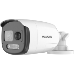 Camera AnalogHD ColorVu 2MP cu PIR si alarma incorporata, lentila 2.8mm, lumina alba 40 m, Audio - HIKVISION - 1