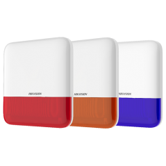 Sirena wireless AX PRO de exterior cu flash, led Rosu, 868Mhz - HIKVISION - 2