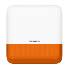 Sirena wireless AX PRO de exterior cu flash, led Portocaliu, 868Mhz - HIKVISION - 1