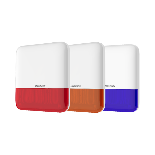 Sirena wireless AX PRO de exterior cu flash, led Portocaliu, 868Mhz - HIKVISION - 2