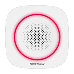 Sirena wireless AX PRO de interior cu led rosu, 868Mhz - HIKVISION - 1