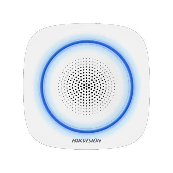 Sirena wireless AX PRO de interior cu led albastru, 868Mhz - HIKVISION - 1