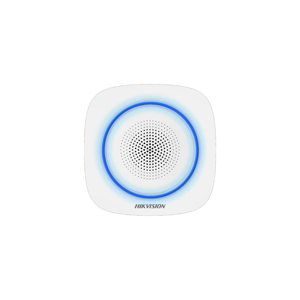 Sirena wireless AX PRO de interior cu led albastru, 868Mhz - HIKVISION - 1