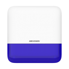 Sirena wireless AX PRO de exterior cu flash, led albastru, 868Mhz - HIKVISION - 1