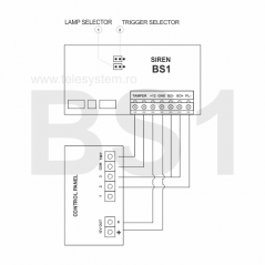 KIT 8 sirene de exterior BS1 - 6