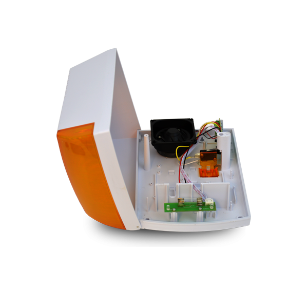 Sirena exterior autonoma, 128db - 3