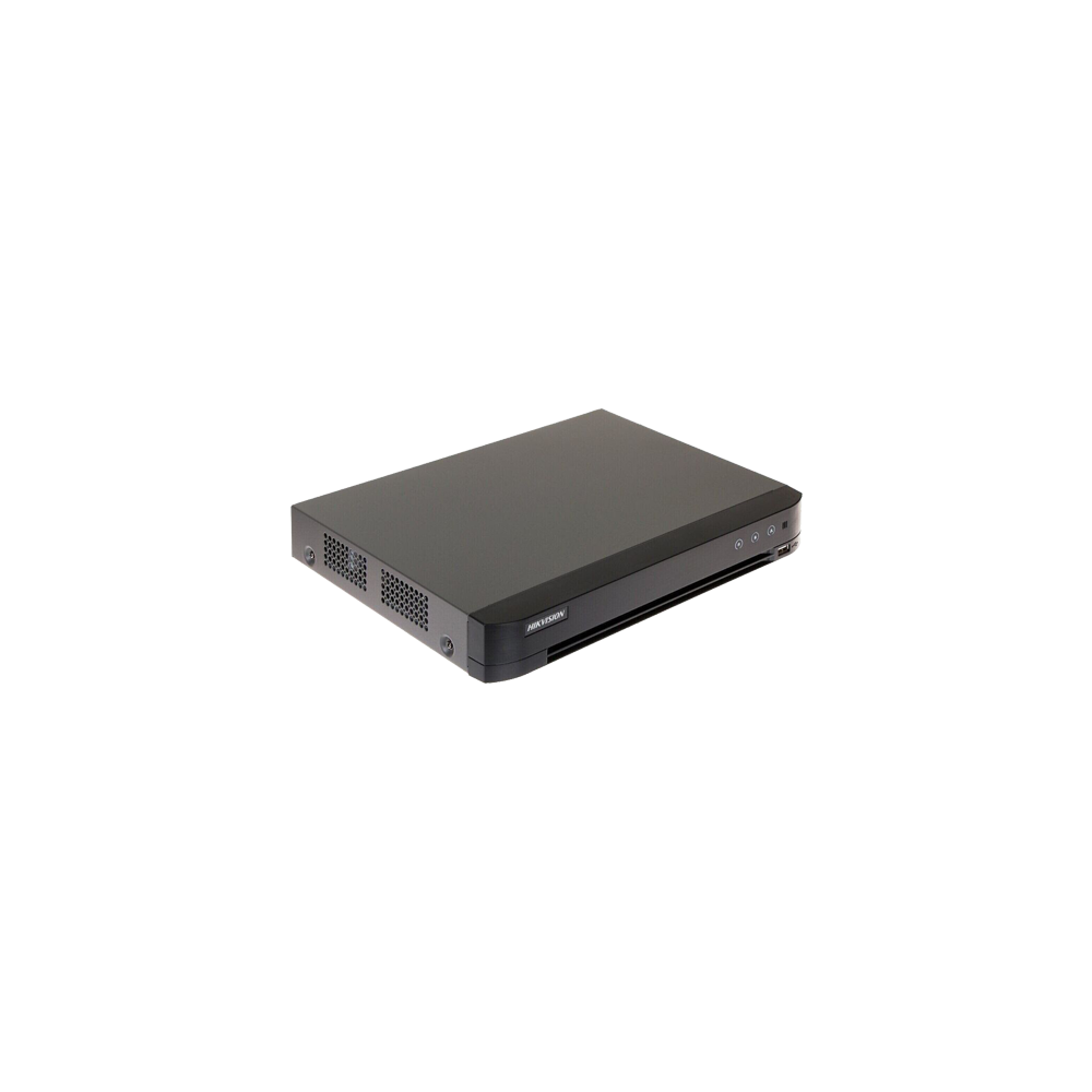DVR AcuSense 4 ch. video 4MP, Analiza video, AUDIO HDTVI over coaxial - HIKVISION - 1