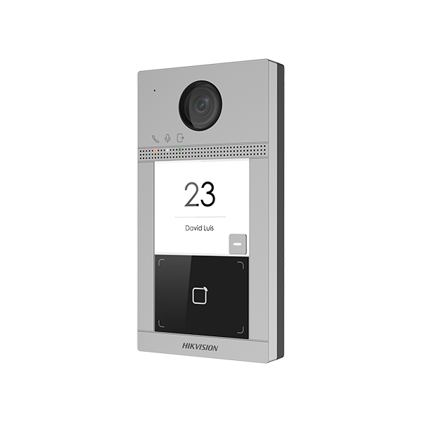 Panou exterior videointerfon TCP/IP pentru 1 familie, Wi-Fi 2.4GHz, control acces integrat - HIKVISION - 3