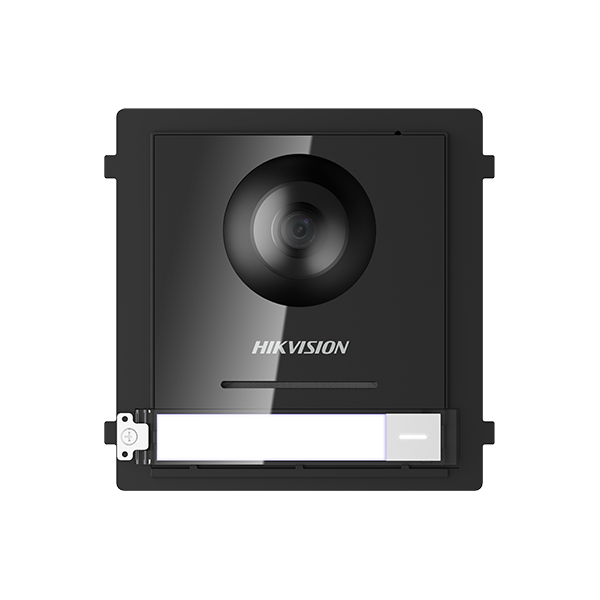 Modul Master pentru Interfonie modulara echipat cu camera video 2MP fisheye si un buton apel - HIKVISION - 2