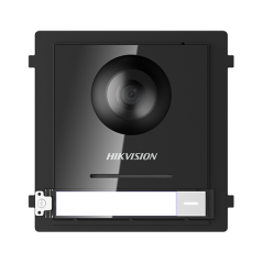 Modul Master pentru Interfonie modulara echipat cu camera video 2MP fisheye si un buton apel - HIKVISION - 2