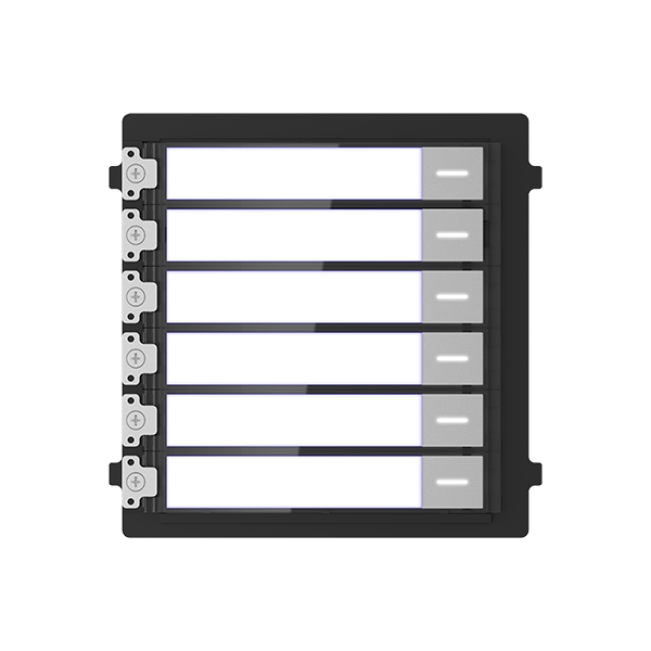 Modul extensie afisaj 6 familii pentru Interfon modular - HIKVISION - 2
