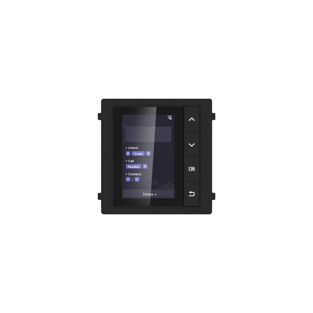 Modul afisaj LCD TFT pentru Interfon modular - HIKVISION - 1