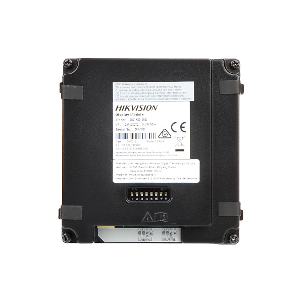 Modul afisaj LCD TFT pentru Interfon modular - HIKVISION - 3