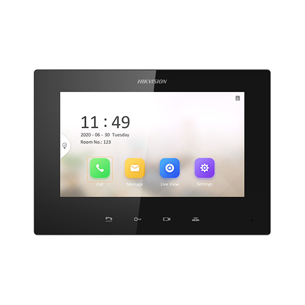 Monitor videointerfon TCP/IP, TFT LCD 7 inch non-touch - HIKVISION - 2