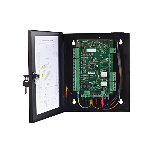 Centrala de control acces pentru 2 usi bidirectionala, conexiune TCP/IP - HIKVISION - 1