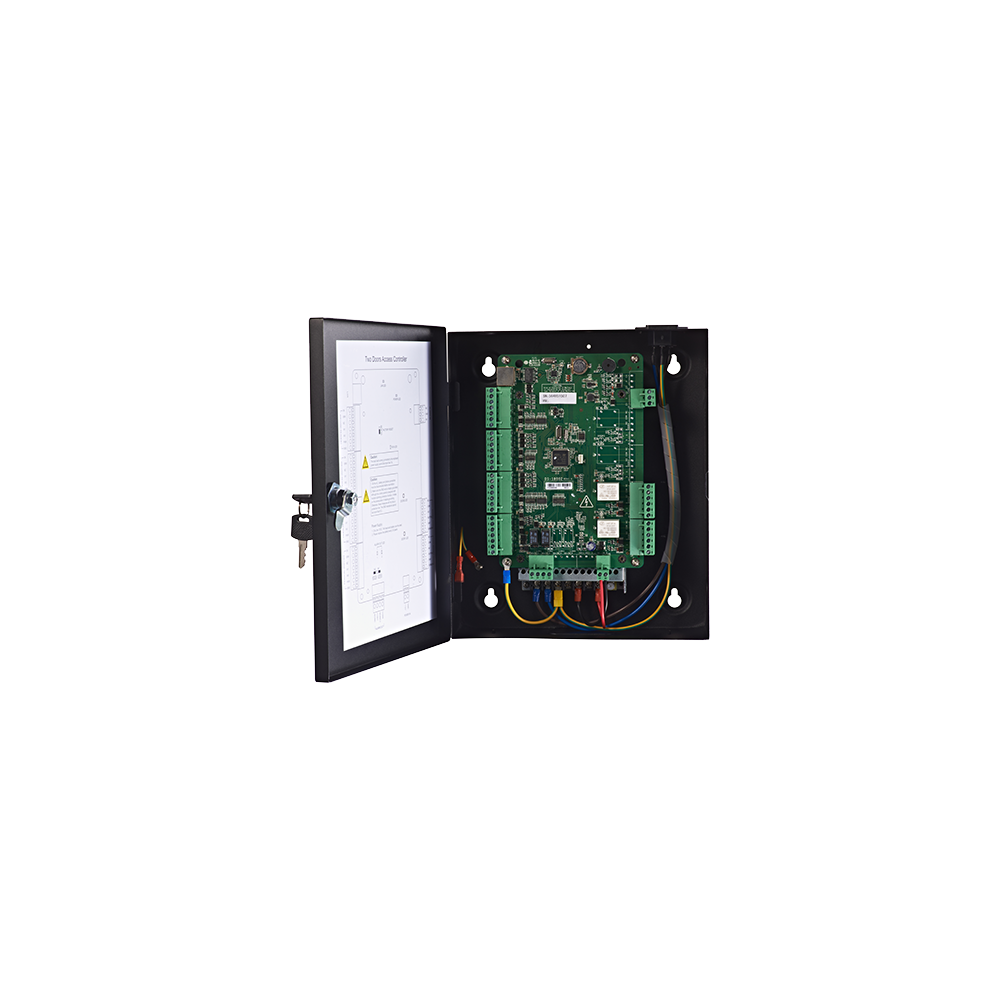 Centrala de control acces pentru 2 usi bidirectionala, conexiune TCP/IP - HIKVISION - 1