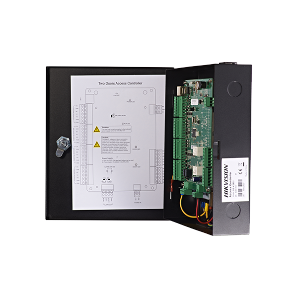 Centrala de control acces pentru 2 usi bidirectionala, conexiune TCP/IP - HIKVISION - 2