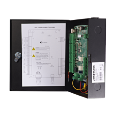 Centrala de control acces pentru 2 usi bidirectionala, conexiune TCP/IP - HIKVISION - 2