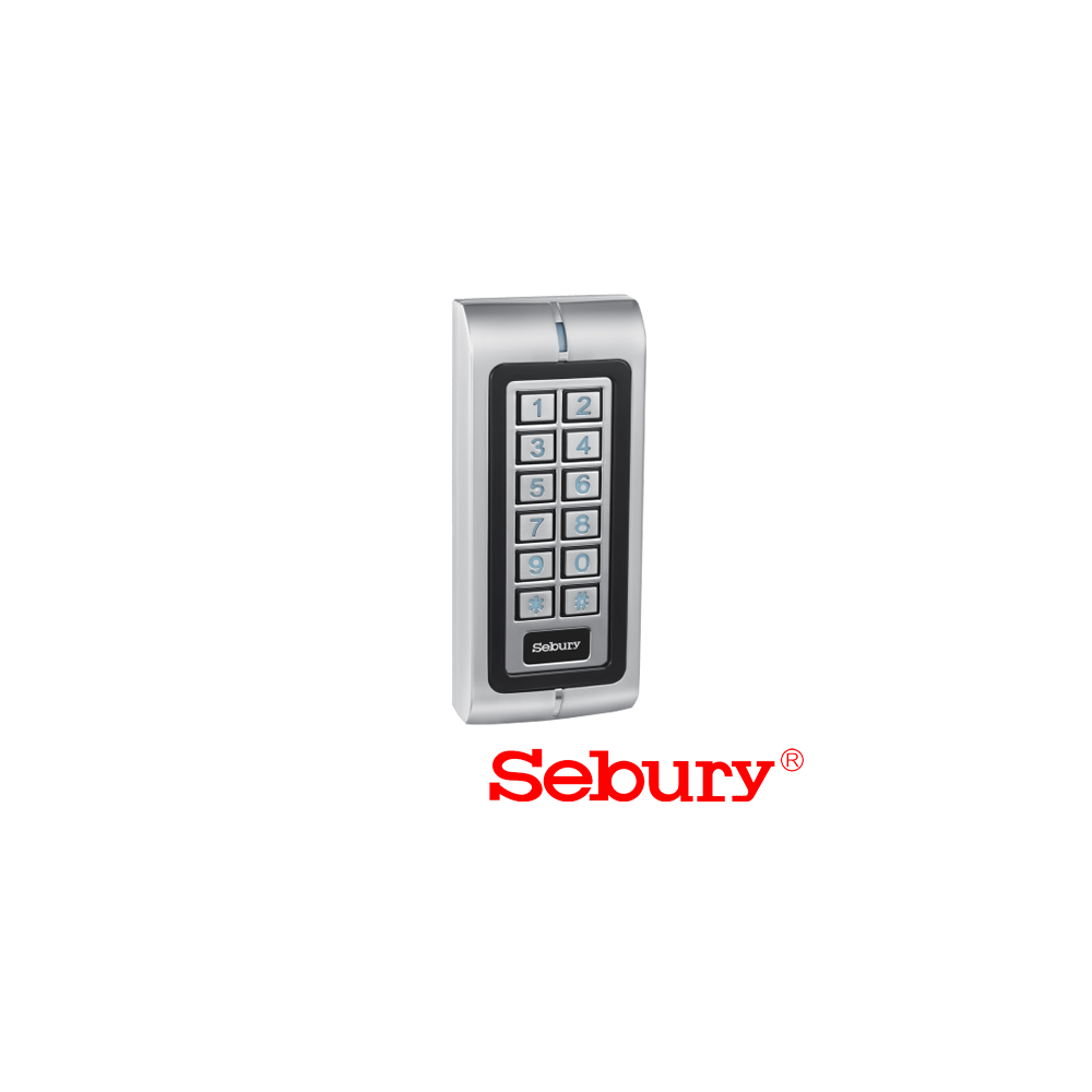 Cititor/Controler stand-alone cu tastatura si cititor card, antivandal - SEBURY - 1