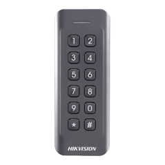 Cititor de proximitate RFID MIFARE 13.56Mhz cu tastatura integrata -HIKVISION - 1