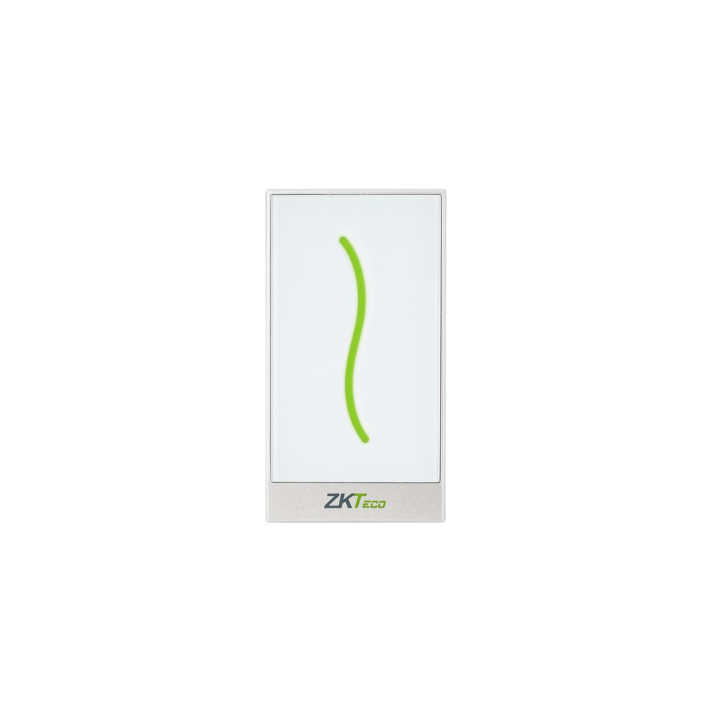 Cititor de proximitate RFID MIFARE 13.65Mhz, IP65, alb -ZKTeco - 1
