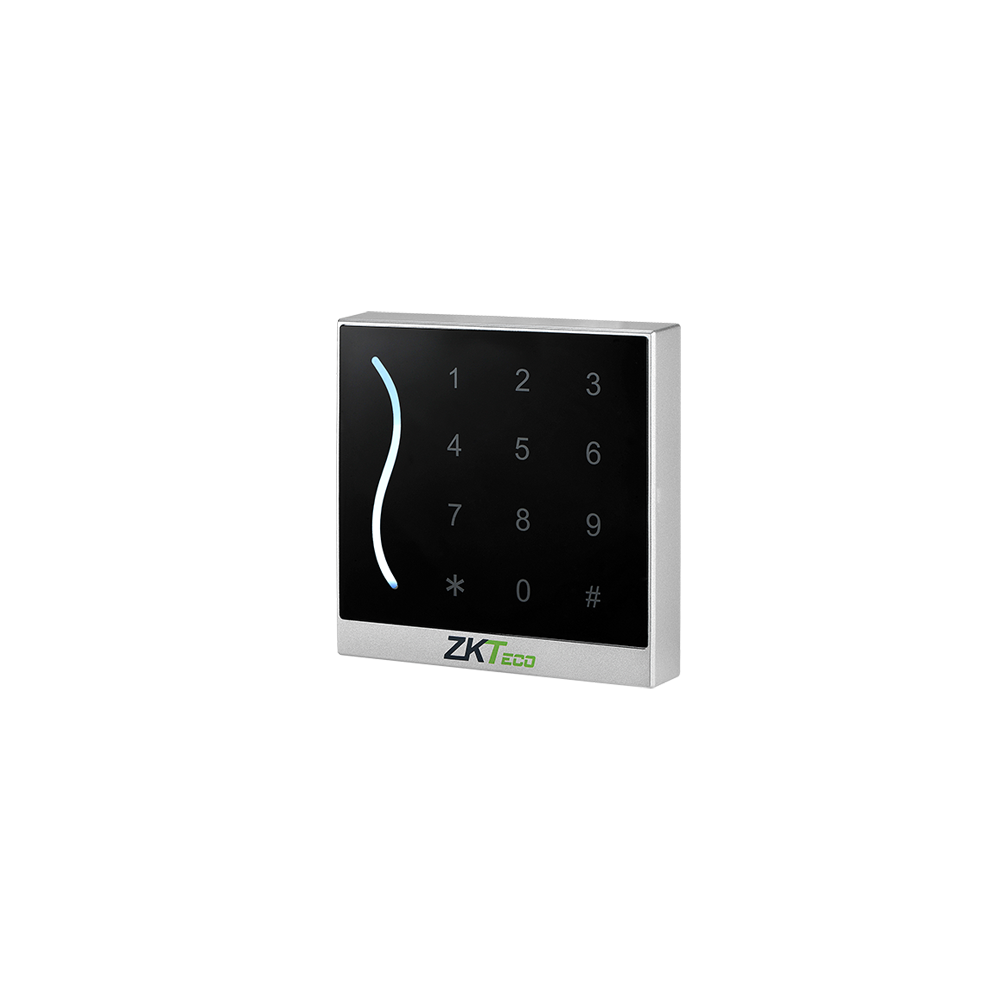 Cititor de proximitate RFID MIFARE 13.65Mhz cu tastatura integrata, IP65, negru - ZKTeco - 1