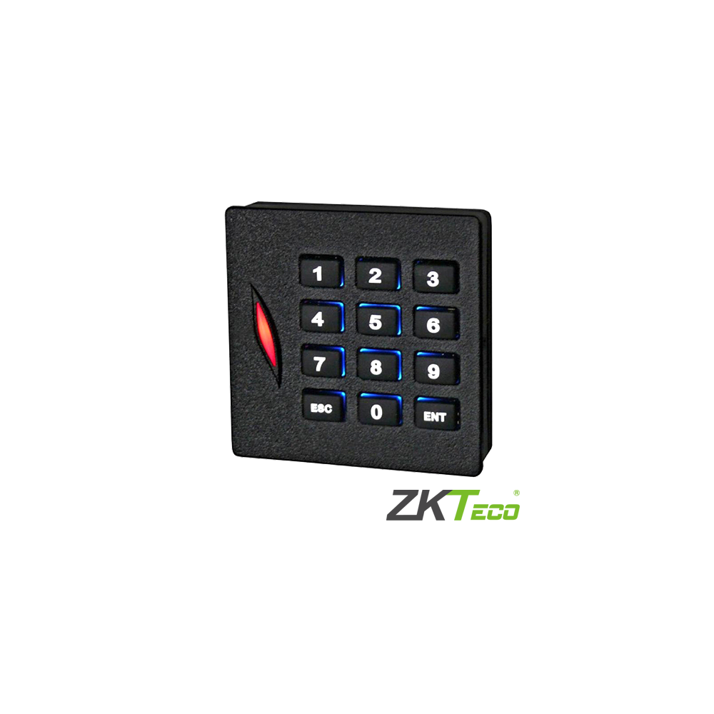 Cititor de proximitate RFID MIFARE 13.56Mhz cu tastatura integrata -ZKTeco - 1