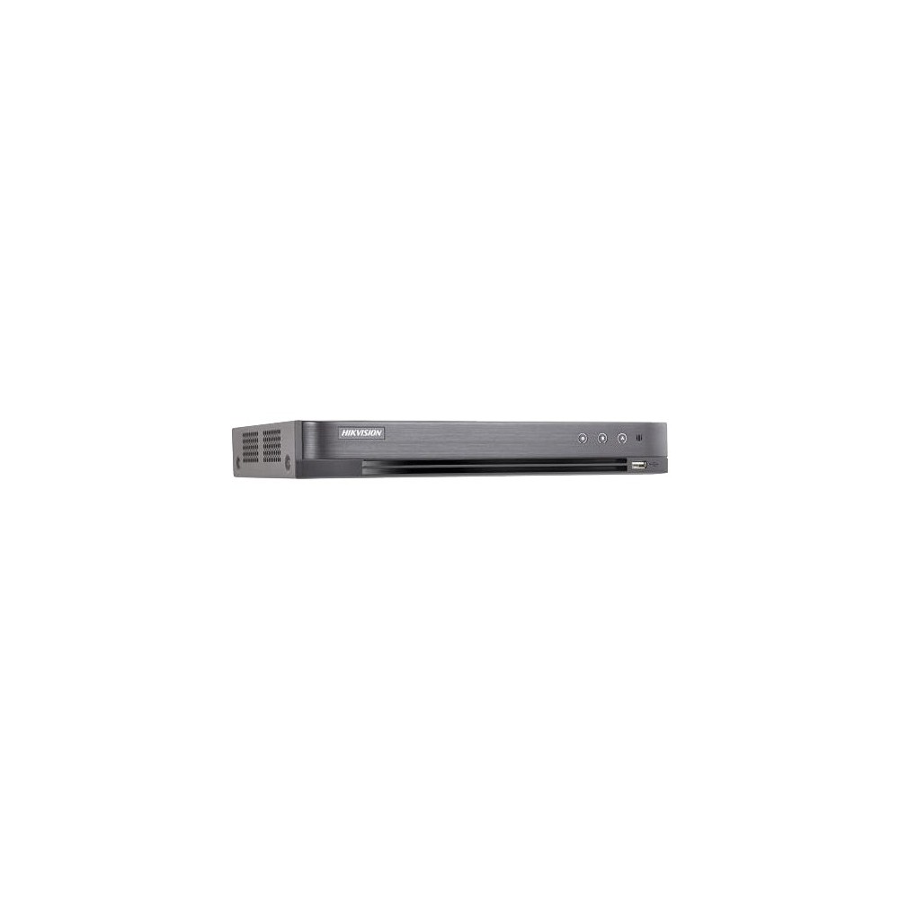 DVR 4K, 4 ch. video 8MP, 4 ch. AUDIO HDTVI "over coaxial" - HIKVISION - 1