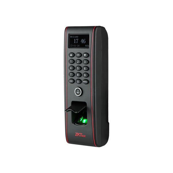 Terminal stand-alone cu cititor de amprenta, proximitate EM125KHz si tastatura - ZKTeco - 1