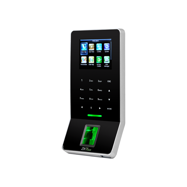 Terminal stand-alone de control acces si pontaj cu cititor de amprenta, proximitate EM125KHz si tastatura - ZKTeco - 1