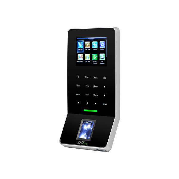 Terminal stand-alone de control acces si pontaj cu cititor de amprenta, proximitate EM125KHz si tastatura - ZKTeco - 2