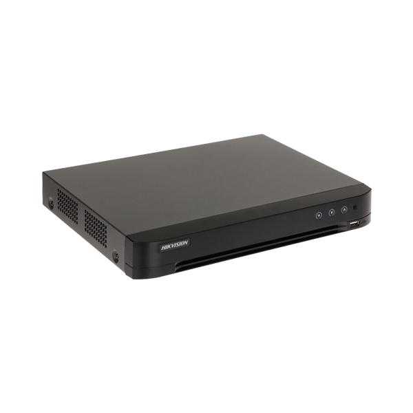 DVR 8 ch. video 8MP, Analiza video, AUDIO "over coaxial" - HIKVISION - 1