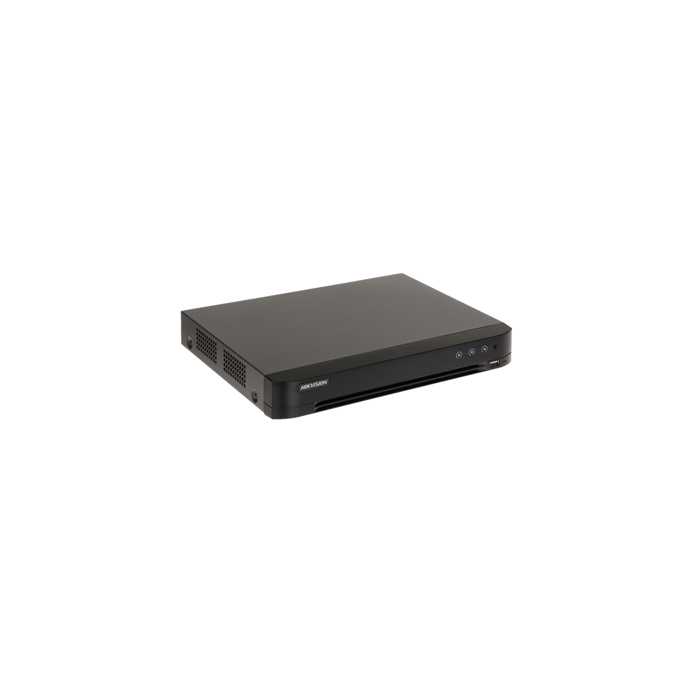 DVR 8 ch. video 8MP, Analiza video, AUDIO "over coaxial" - HIKVISION - 1