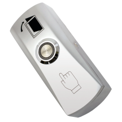 Buton iesire aplicabil din metal, cu LED - 2