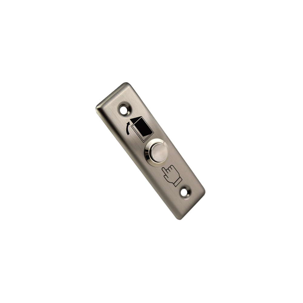 Buton de iesire NO/NC, incastrabil, din inox - 1
