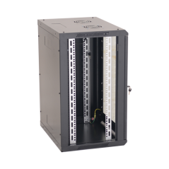 Rack perete 15U 19" 600x600, negru - ASYTECH Networking - 2