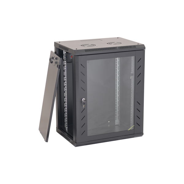 Rack perete 15U 19" 600x600, negru - ASYTECH Networking - 3