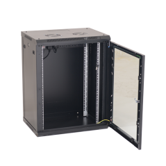 Rack perete 15U 19" 600x600, negru - ASYTECH Networking - 4