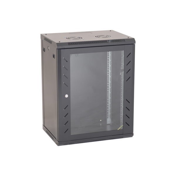 Rack perete 15U 19" 600x450, negru - ASYTECH Networking - 1