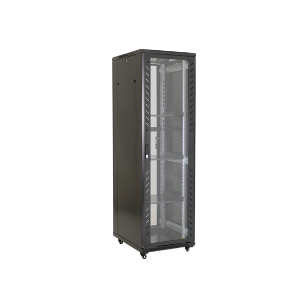 Rack podea 37U 19" 600x600, negru - ASYTECH Networking - 1