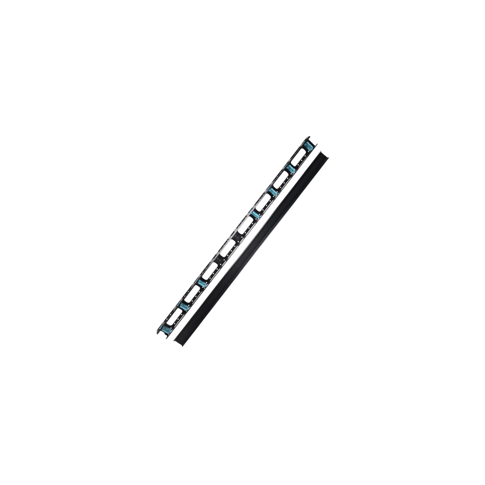 Organizator vertical cabluri, metalic, 47U - ASYTECH Networking - 1