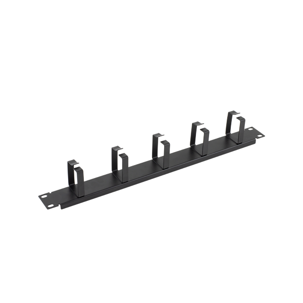 Organizator metalic cabluri, 1U, 5 inele - ASYTECH Networking - 1