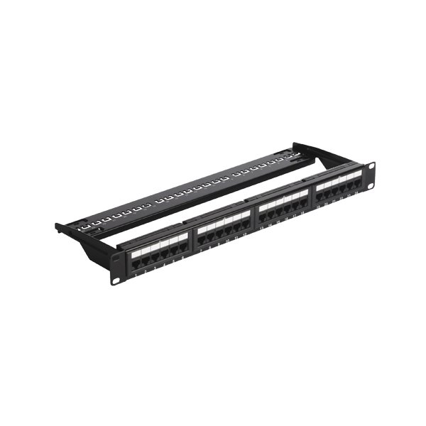 Patch Panel 1U, UTP cat5e, 24 porturi RJ45 - ASYTECH Networking - 1