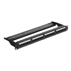 Patch Panel 1U, UTP cat5e, 24 porturi RJ45 - ASYTECH Networking - 1