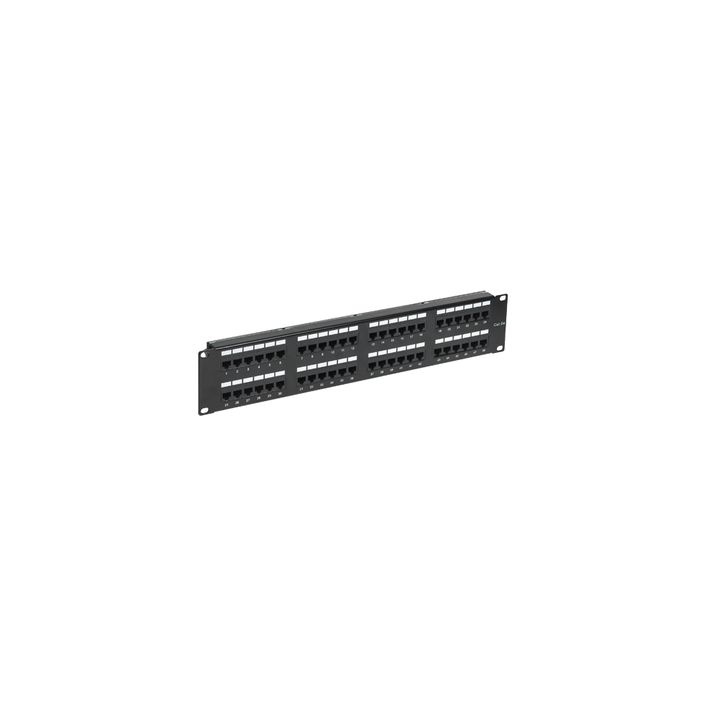 Patch Panel 2U, UTP cat5e, 48 porturi RJ45 - ASYTECH Networking - 1