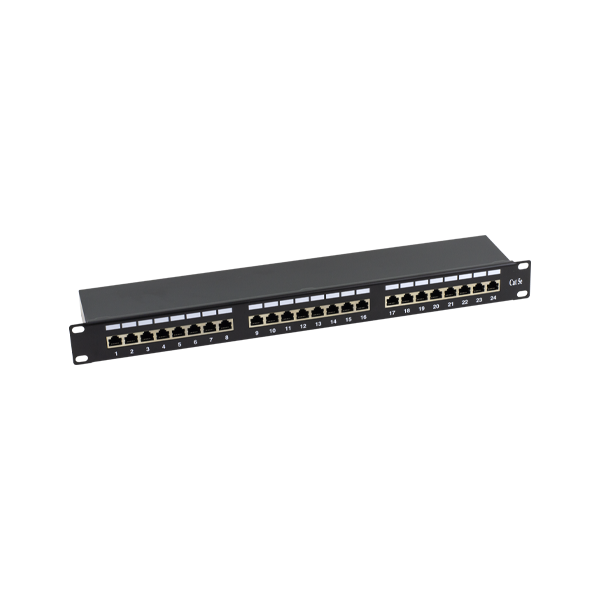 Patch Panel 1U, FTP cat5e, 24 porturi RJ45 - ASYTECH Networking - 1