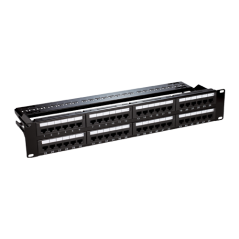 Patch Panel 2U, UTP cat6, 48 porturi RJ45 - ASYTECH Networking - 1