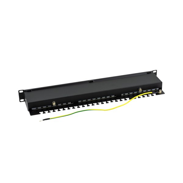 Patch Panel 1U, FTP cat6, 24 porturi RJ45 - ASYTECH Networking - 3