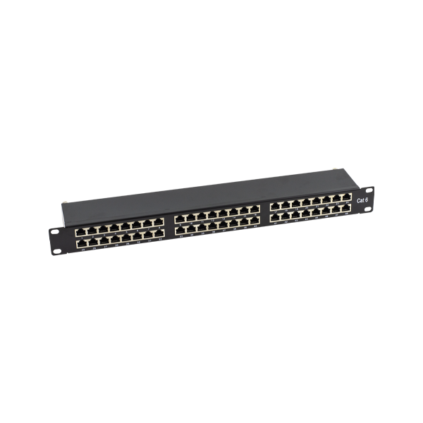 Patch Panel 2U, FTP cat6, 48 porturi RJ45 - ASYTECH Networking - 1